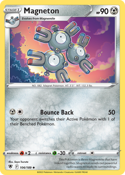 Magneton #106 Magneton - Astral Radiance - #106 - Pokemon TCG card