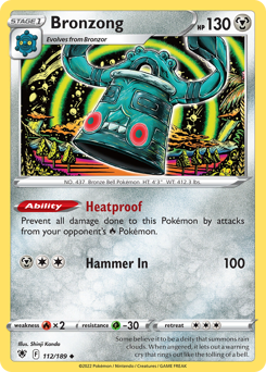 Bronzong #112 Bronzong - Astral Radiance - #112 - Pokemon TCG card