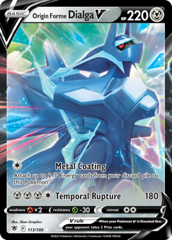 Origin Forme Dialga V - Astral Radiance - #113 - Pokemon TCG card