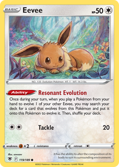 Eevee - Astral Radiance - #119 - Pokemon TCG card
