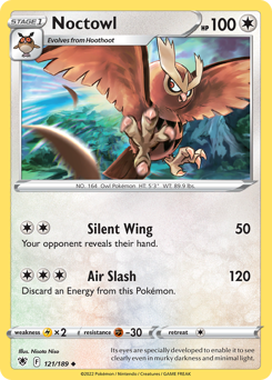Noctowl #121 Noctowl - Astral Radiance - #121 - Pokemon TCG card