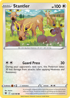 Stantler - Astral Radiance - #125 - Pokemon TCG card
