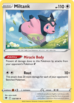 Miltank - Astral Radiance - #126 - Pokemon TCG card