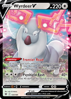 Wyrdeer V #134 Wyrdeer V - Astral Radiance - #134 - Pokemon TCG card