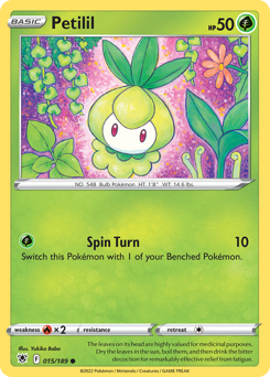Petilil #15 Petilil - Astral Radiance - #15 - Pokemon TCG card
