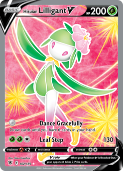 Hisuian Lilligant V #162 Hisuian Lilligant V - Astral Radiance - #162 - Pokemon TCG card