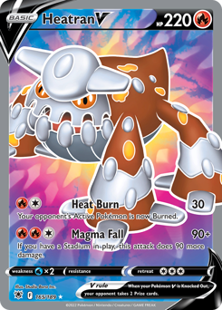Heatran V #165 Heatran V - Astral Radiance - #165 - Pokemon TCG card