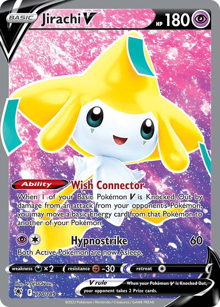 Jirachi V - Astral Radiance - #170 - Pokemon TCG card