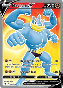 Machamp V - Astral Radiance - #171 - Pokemon TCG card