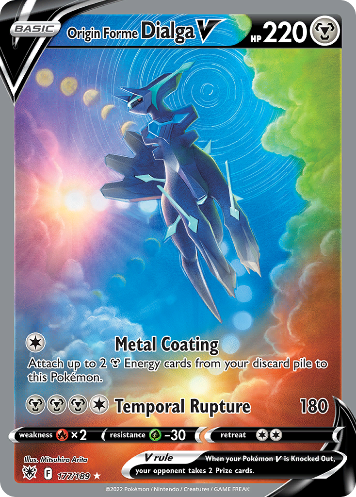 Origin Forme Dialga V - Astral Radiance - #177 - Pokemon TCG card