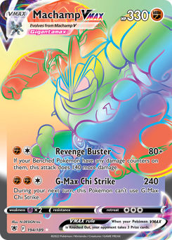 Machamp VMAX - Astral Radiance - #194 - Pokemon TCG card