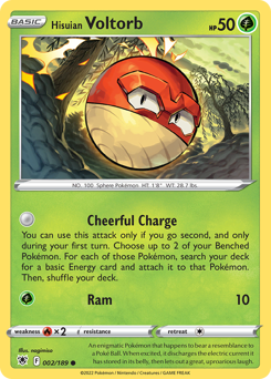 Hisuian Voltorb #2 Hisuian Voltorb - Astral Radiance - #2 - Pokemon TCG card