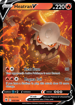 Heatran V #25 Heatran V - Astral Radiance - #25 - Pokemon TCG card