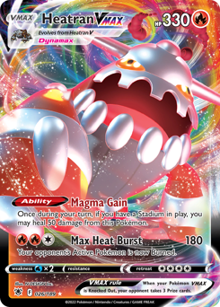 Heatran VMAX #26 Heatran VMAX - Astral Radiance - #26 - Pokemon TCG card