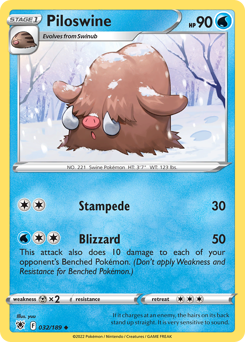 Piloswine #32 Piloswine - Astral Radiance - #32 - Pokemon TCG card