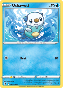 Oshawott - Astral Radiance - #41 - Pokemon TCG card
