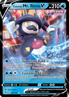 Galarian Mr. Rime V #49 Galarian Mr. Rime V - Astral Radiance - #49 - Pokemon TCG card