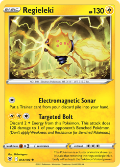 Regieleki #51 Regieleki - Astral Radiance - #51 - Pokemon TCG card