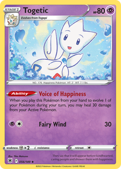 Togetic #56 Togetic - Astral Radiance - #56 - Pokemon TCG card
