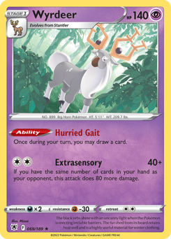 Wyrdeer #69 Wyrdeer - Astral Radiance - #69 - Pokemon TCG card