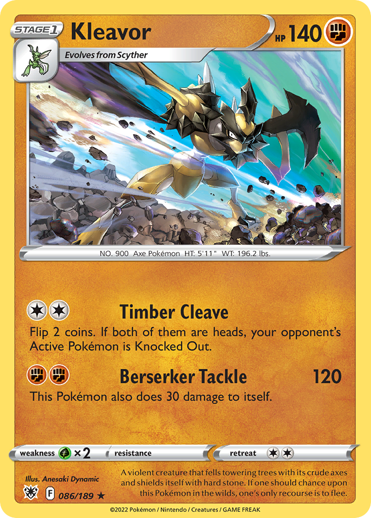 Kleavor - Astral Radiance - #86 - Pokemon TCG card