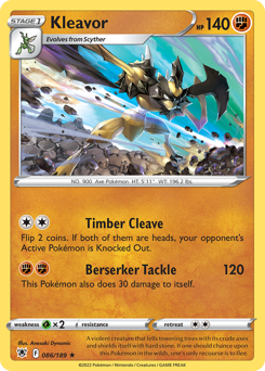 Kleavor - Astral Radiance - #86 - Pokemon TCG card