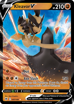 Kleavor V - Astral Radiance - #87 - Pokemon TCG card