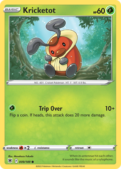 Kricketot #9 Kricketot - Astral Radiance - #9 - Pokemon TCG card