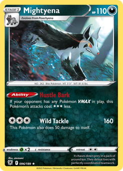 Mightyena #96 Mightyena - Astral Radiance - #96 - Pokemon TCG card