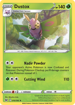 Dustox #10 Dustox - Lost Origin - #10 - Pokemon TCG card