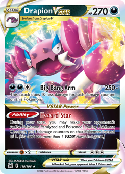 Drapion VSTAR - Lost Origin - #119 - Pokemon TCG card