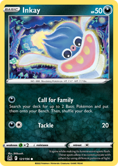 Inkay #121 Inkay - Lost Origin - #121 - Pokemon TCG card