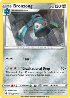 Bronzong #126 Bronzong - Lost Origin - #126 - Pokemon TCG card
