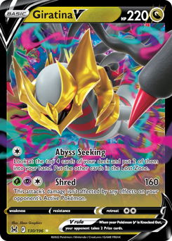 Giratina V #130 Giratina V - Lost Origin - #130 - Pokemon TCG card