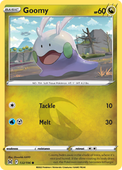 Goomy - Lost Origin - #132 - Pokemon TCG card