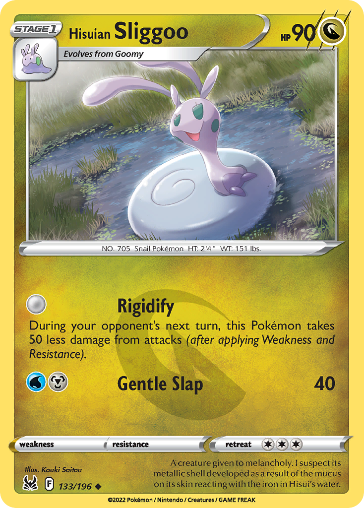 Hisuian Sliggoo - Lost Origin - #133 - Pokemon TCG card