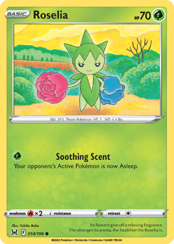 Roselia #14 Roselia - Lost Origin - #14 - Pokemon TCG card