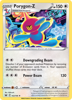 Porygon-Z #142 Porygon-Z - Lost Origin - #142 - Pokemon TCG card