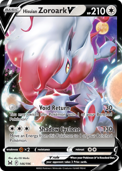 Hisuian Zoroark V - Lost Origin - #146 - Pokemon TCG card