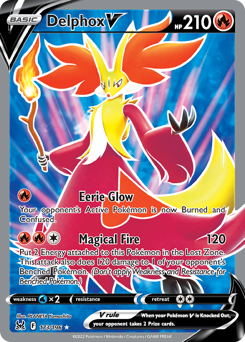 Delphox V #173 Delphox V - Lost Origin - #173 - Pokemon TCG card