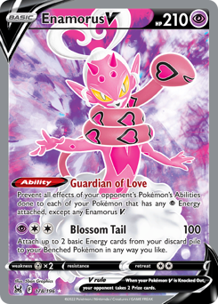 Enamorus V #178 Enamorus V - Lost Origin - #178 - Pokemon TCG card