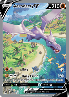 Aerodactyl V - Lost Origin - #180 - Pokemon TCG card