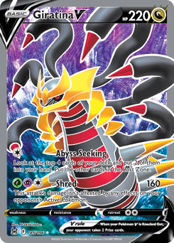 Giratina V #185 Giratina V - Lost Origin - #185 - Pokemon TCG card