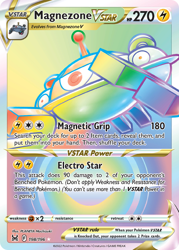 Magnezone VSTAR - Lost Origin - #198 - Pokemon TCG card