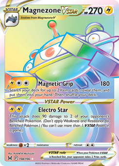 Magnezone VSTAR #198 Magnezone VSTAR - Lost Origin - #198 - Pokemon TCG card