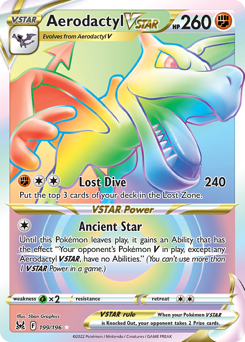 Aerodactyl VSTAR - Lost Origin - #199 - Pokemon TCG card