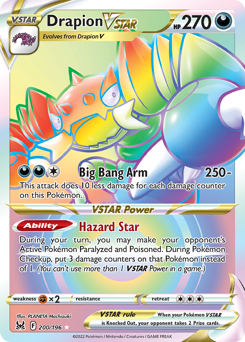 Drapion VSTAR - Lost Origin - #200 - Pokemon TCG card