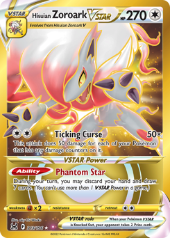 Hisuian Zoroark VSTAR - Lost Origin - #213 - Pokemon TCG card