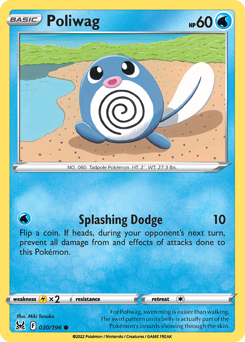 Poliwag #30 Poliwag - Lost Origin - #30 - Pokemon TCG card