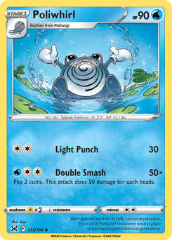 Poliwhirl #31 Poliwhirl - Lost Origin - #31 - Pokemon TCG card